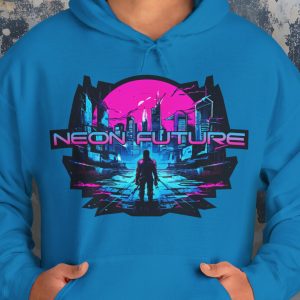Neon Future Cyberpunk Hoodie