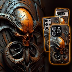 Alien Skull Phone Case – iPhone | Samsung | Pixel