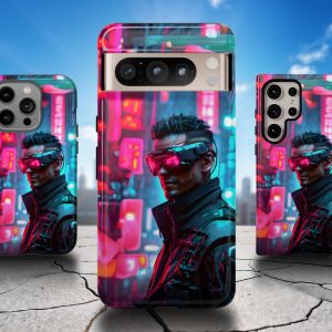 Futuristic Cyberpunk Phone Case – iPhone | Samsung | Pixel