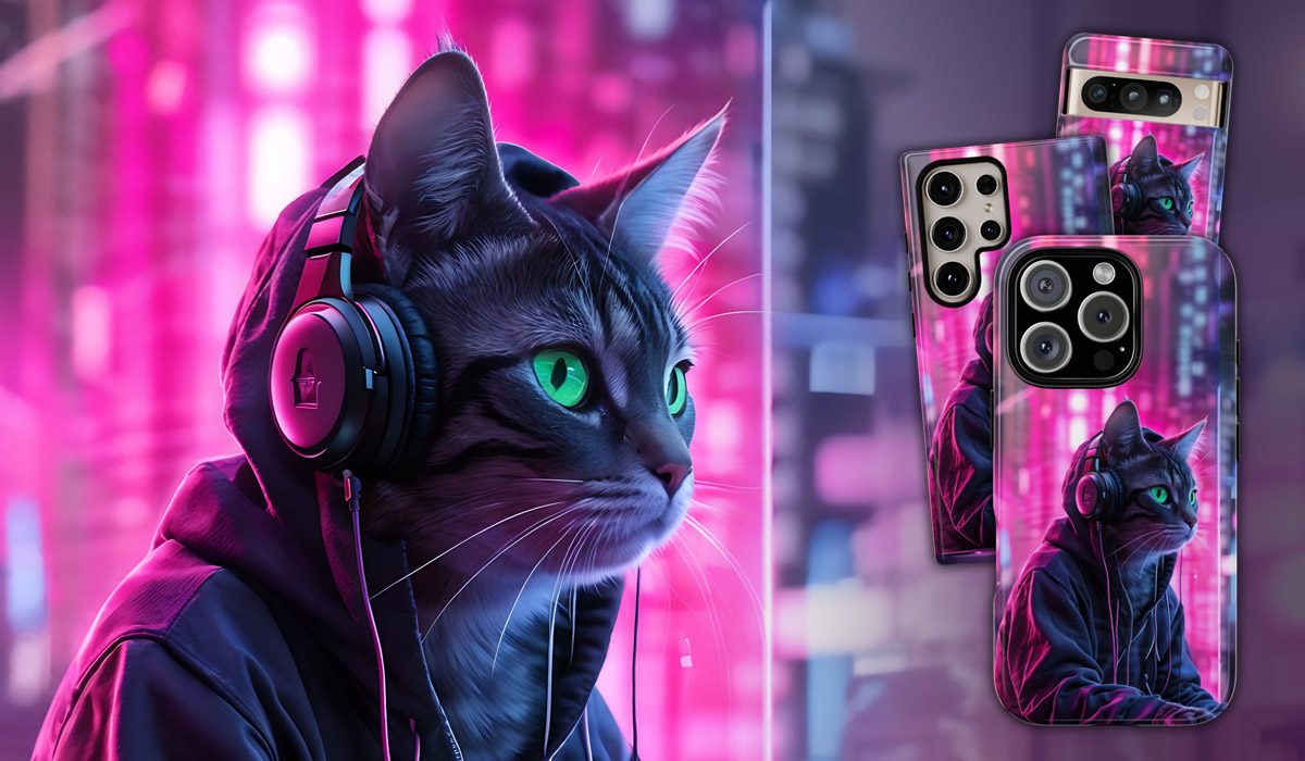 Gamer Kitty Phone Case